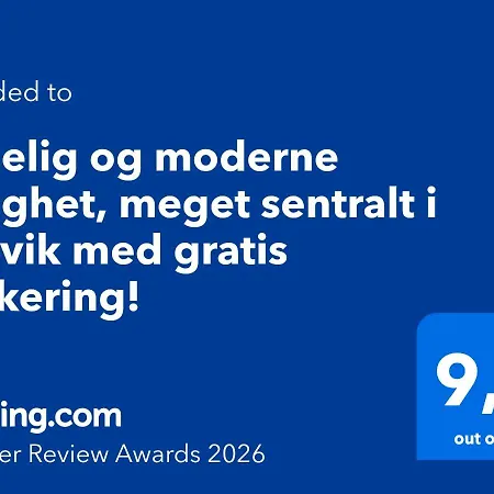 Apartament Koselig Og Moderne Leilighet, Meget Sentralt I Med Gratis Parkering! *