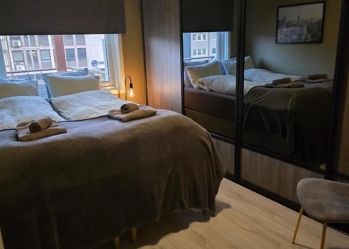 Apartamento Koselig Og Moderne Leilighet, Meget Sentralt I Med Gratis Parkering! Narvik